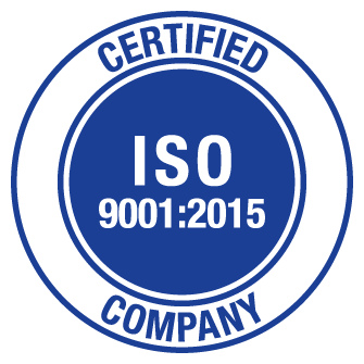 Certified ISO 9001:2015 Company